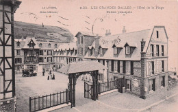 Les Grandes Dalles - Hotel De La Plage  -  CPA °J - Other & Unclassified