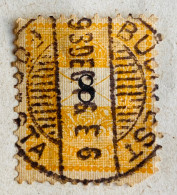 HONGRIE - 8 Krajczár Orange Et Jaune -  SG 38b - BELLE OBLITÉRATION - Used Stamps