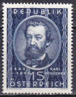 AT208 - AUSTRIA - 1950 – K. MILLÖCKER – Y&T # 783 MNH 35 € - Neufs