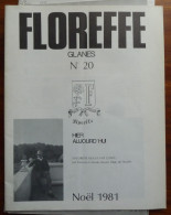 Revue Floreffe Glanes N°20 Noël 1981 - Belgium