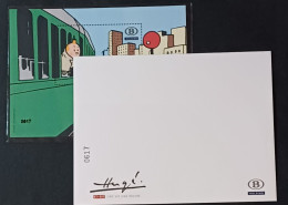 TRV-BL-12A  NUMÉROTÉ / 100e ANNIVERSAIRE NAISSANCE HERGÉ 1907-2007 / TINTIN KUIJFE / ETAT NEUF ! - 1996-2013 Vignettes [TRV]