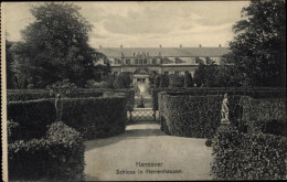 CPA Herrenhausen Hannover In Niedersachsen, Schloss, Statue - Andere & Zonder Classificatie