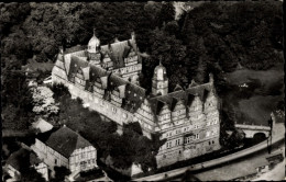 CPA Hämelschenburg Amelgatzen Emmerthal Im Weserbergland, Schloss Hämelschenburg, Luftbild - Altri & Non Classificati