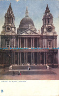 R118638 London. St. Pauls Cathedral. Tuck. 1903 - Otros & Sin Clasificación