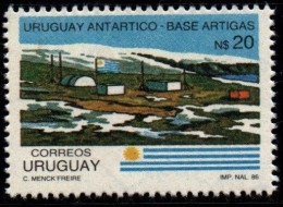 1987 Uruguay Artigas Antarctic Station Science Base Investigation #1239 ** MNH - Uruguay