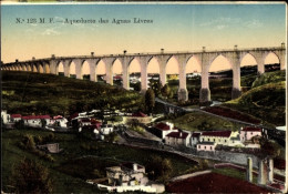 CPA Lisboa Lissabon Portugal, Aqueduto Das Águas Livres - Sonstige & Ohne Zuordnung