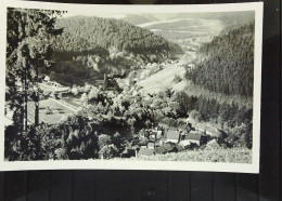 AK Vom Luftkurort Katzhütte-Oelse Thüringen - SoSt. "Wandern - Schwimmen - Ruhe" Vom 19.9.1961 Nach Dresden - Saalfeld