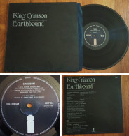 RARE LP 33t RPM (12") KING CRIMSON «Earthbound» (U.K, 1972) - Rock