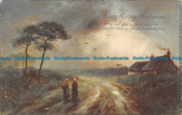 R118709 Greetings Many Happy Returns. Two Women On The Path - Wereld