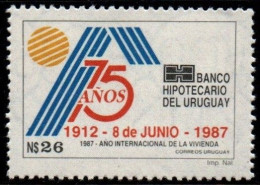 1987 Uruguay Uruguay Mortgage Bank  #1240 ** MNH - Uruguay