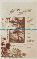 R118746 Greetings. A Happy Birthday Wish You Well. Tree. Taylor. 1907 - Wereld