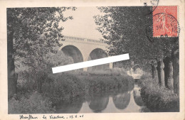 76 HARFLEUR 1906 - Carte Photo (1ère épreuve) Signée Du Photographe éditeur G.LACAILLE - Le Viaduc - Harfleur