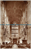 R118792 The Nave Roof And West Window. Bath Abbey. Sweetman. No 55008. RP - Monde