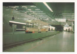 ANVERS   - INTÉRIEUR DE LA STATION DE PRÉMÉTRO MEIR - Subway