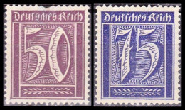 1922 - ALEMANIA - IMPERIO - YVERT 166,168 - Otros & Sin Clasificación