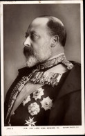 CPA Roi Edward VII Von Großbritannien, Portrait, Uniform, Orden - Familles Royales