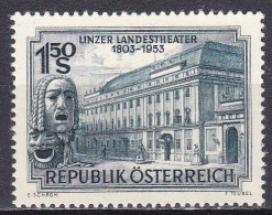 AT212 - AUSTRIA – 1953 – LINZ NATIONAL THEATRE – SG # 1245 MNH 31 € - Unused Stamps