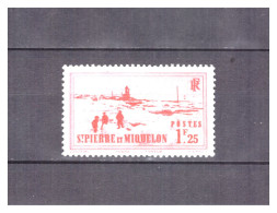 SAINT PIERRE  ET  MIQUELON   . N °  202  .   1 F 25    . NEUF    * . SUPERBE . - Unused Stamps