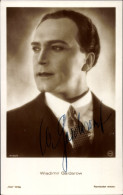 CPA Schauspieler Wladimir Gaidarow, Portrait, Autogramm - Acteurs