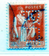 Perforé BTT 191 Sur 286 - Used Stamps