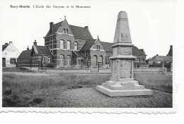 Barry  Maulde   Le  Monument Et L'ecole Des  Garçons (Tournai) - Tournai