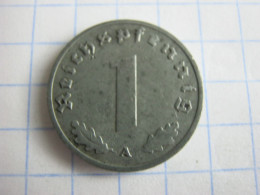Germany 1 Reichspfennig 1943 A - 1 Reichspfennig
