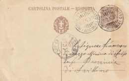 Italy. A217. Porto Sassoferrato. 1931. Annullo Guller PORTO SASSOFERRATO (ANCONA), Su Cartolina Postale - Marcophilia