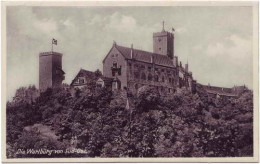 Eisenach Die Wartburg Von Süd-Ost Ansichtskarte C1940 - Other & Unclassified