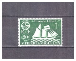 SAINT PIERRE  ET  MIQUELON   . N °  309  .   20 F  VERT     . NEUF    * . SUPERBE . - Unused Stamps