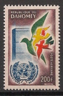 DAHOMEY - 1961 - Poste Aérienne PA N°YT. 20 - ONU - Neuf Luxe ** / MNH / Postfrisch - Bénin – Dahomey (1960-...)