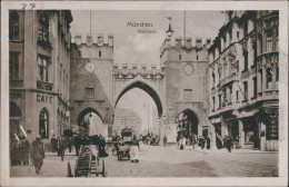 Englschalking-München Stadtteilansicht, Karlstor/Stadtteilansicht, Karlstor 1920 - München