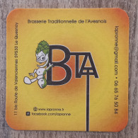 Sous Bock Bière Artisanale BTA  "brasserie Traditionnelle De L'Avesnois" - Beer Mats