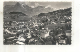 En Avion Au Dessus De 12. Megeve, Vue Générale Sur Rochebrune - Megève