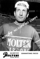 PHOTO CYCLISME REENFORCE GRAND QUALITÉ ( NO CARTE ) GIANANTONIO RICCO TEAM MOLTENI 1960 - Radsport