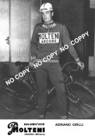 PHOTO CYCLISME REENFORCE GRAND QUALITÉ ( NO CARTE ) ADRIANO GRILLI TEAM MOLTENI 1960 - Radsport