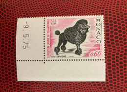 MONACO 1975 1v Neuf MNH YT 1037 Mi 1182 Perro Dog Pet Cão Hund Cane - Dogs