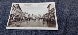 CARTOLINA MESTRE- PIAZZA UMBERTO I- 1937- FORMATO PICCOLO NON VIAGGIATA - Venezia (Venedig)