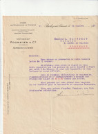16-Fournier & Cie..Union Des Propriétaires De Vignobles..Barbezieux..(Charente)...1937 - Agricoltura