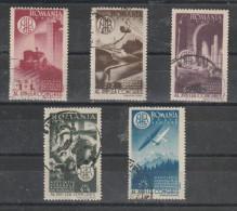 1947 - 17 Congres Des Ingenieurs Roumains Mi 1078/1082 - Used Stamps