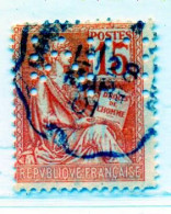Perforé LM 95 Sur 117 - Used Stamps