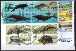 Argentina - 2024 - Letter - Modern Stamps - Diverse Stamps - Storia Postale