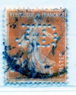 Perforé JD 31 Sur 141 - Used Stamps