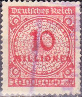 1923 - ALEMANIA - IMPERIO - YVERT 299 - Sonstige & Ohne Zuordnung