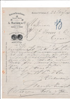 16-A.Magnier & Cie....Eaux-de-Vie De Cognac...Blanzac-sur-Cognac.(Charente)...1896 - Andere & Zonder Classificatie