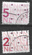 2003 Holanda Eurocent 2v. - Used Stamps