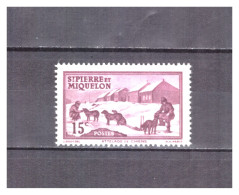 SAINT PIERRE  ET  MIQUELON   . N °  292  .   15 C  LILAS  ROSE     . NEUF    ** . SUPERBE . - Unused Stamps