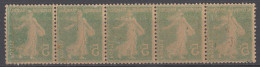 RECTO VERSO N°137lh PAPIER GC TBC TBE/LUXE Neuf** - Unused Stamps
