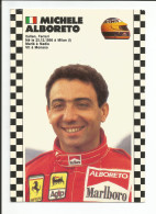 MICHELE ALBORETO ( Italie ) - Pilote SCUDERIA FERRARI - Saison 1986 / 1987 - Grand Prix / F1