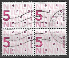 2003 Holanda Eurocent 4v. Cuadro - Used Stamps