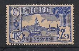 GUADELOUPE - 1939-40 - N°YT. 156 - Pointe-à-Pitre 2f25 Outremer - Neuf Luxe ** / MNH / Postfrisch - Unused Stamps